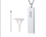 Buy Online High Quality Pet Ashes Jewelry.  Glass Vial Memorial Bottle Cremation Pet Urn Jewelry. - Mydawgz