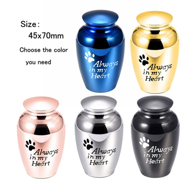 Buy Online High Quality Urns for Pet Ashes Holder Mini Cremation Urns Memorial Pet Dog Cat Bird Ash 5 Colors - Mydawgz