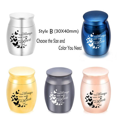 Buy Online High Quality Urns for Pet Ashes Holder Mini Cremation Urns Memorial Pet Dog Cat Bird Ash 5 Colors - Mydawgz