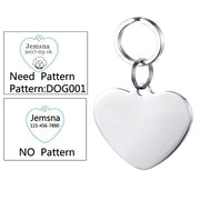 Buy Online High Quality Engraved DOG Tag Puppy Cat Kitten Pet Tag Pet ID Tag Dog Tags - Mydawgz