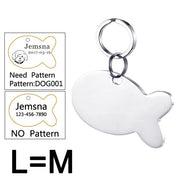 Buy Online High Quality Engraved DOG Tag Puppy Cat Kitten Pet Tag Pet ID Tag Dog Tags - Mydawgz