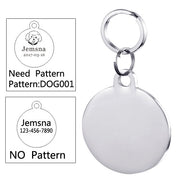 Buy Online High Quality Engraved DOG Tag Puppy Cat Kitten Pet Tag Pet ID Tag Dog Tags - Mydawgz