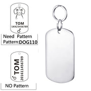 Buy Online High Quality Engraved DOG Tag Puppy Cat Kitten Pet Tag Pet ID Tag Dog Tags - Mydawgz