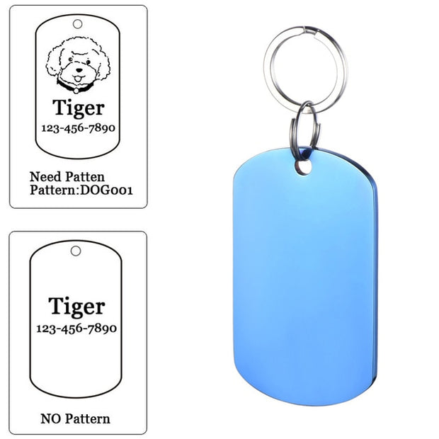 Buy Online High Quality Engraved DOG Tag Puppy Cat Kitten Pet Tag Pet ID Tag Dog Tags - Mydawgz