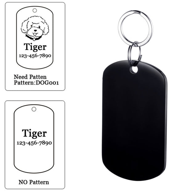 Buy Online High Quality Engraved DOG Tag Puppy Cat Kitten Pet Tag Pet ID Tag Dog Tags - Mydawgz