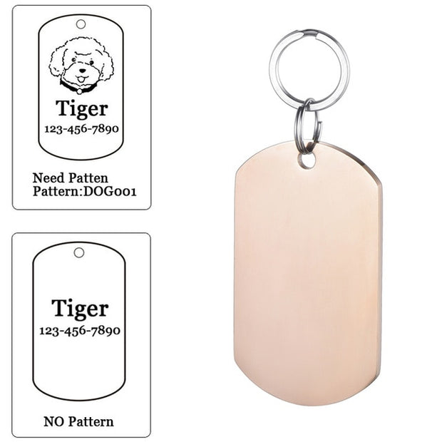 Buy Online High Quality Engraved DOG Tag Puppy Cat Kitten Pet Tag Pet ID Tag Dog Tags - Mydawgz