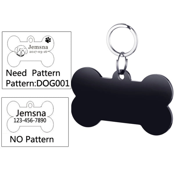 Buy Online High Quality Engraved DOG Tag Puppy Cat Kitten Pet Tag Pet ID Tag Dog Tags - Mydawgz